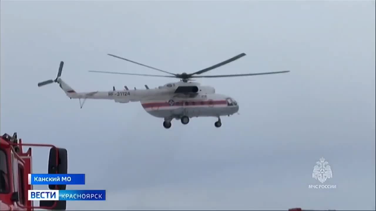 Под Канском прошли противопожарные учения МЧС