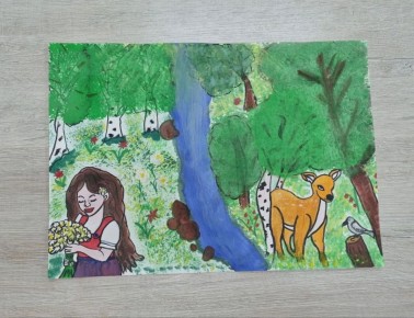 Жителей края призывают поддержать в голосовании участников конкурса рисунков «Лес глазами детей»