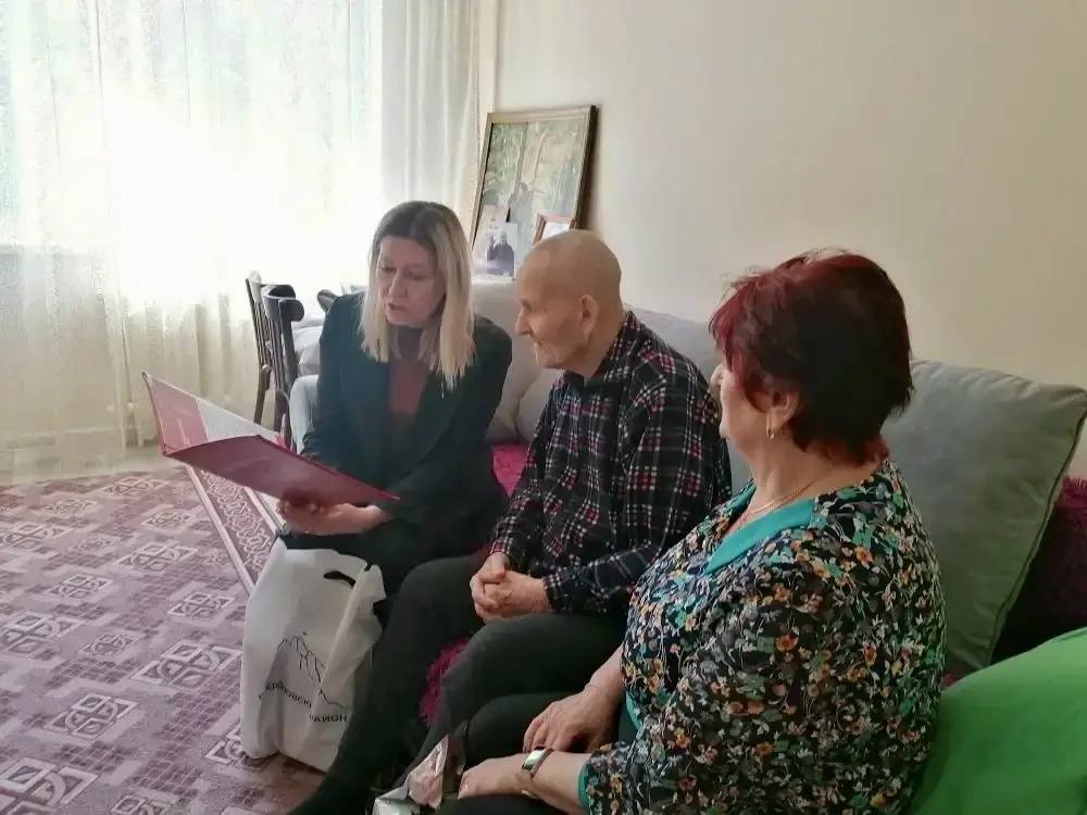 Ветеран Великой Отечественной войны из Красноярска отметил 100-летие