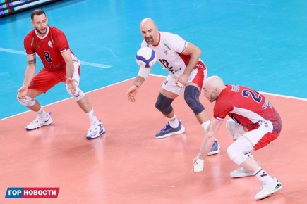 Волейбольный «Енисей» разгромил «Газпром-Югру» и вышел в четвертьфинал Суперлиги