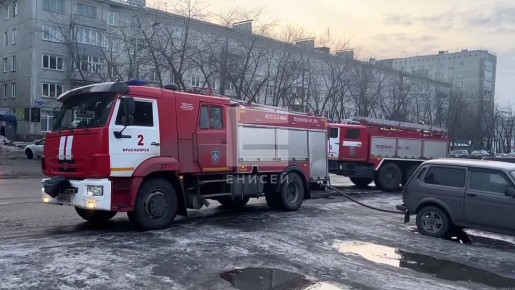 В Сосновоборске устраняют последствия пожара в коллекторе