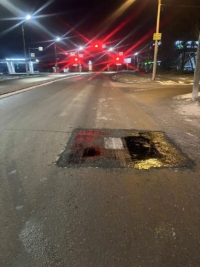 Глава Красноярска Сергей Верещагин поручил усилиться в ликвидации ям на дорогах