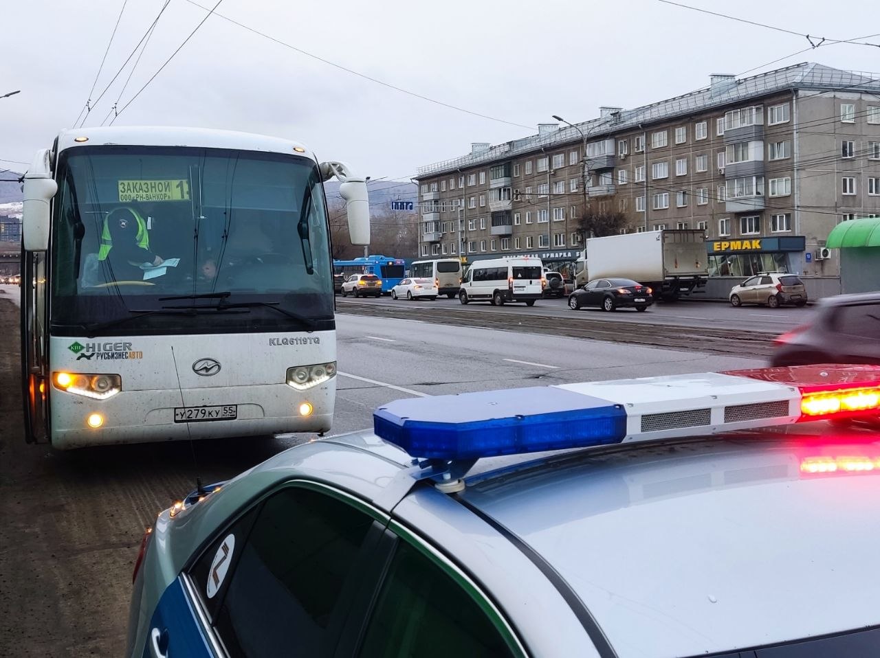Контроль пассажирского транспорта в Красноярске Контроль пассажирского транспорта в Красноярске