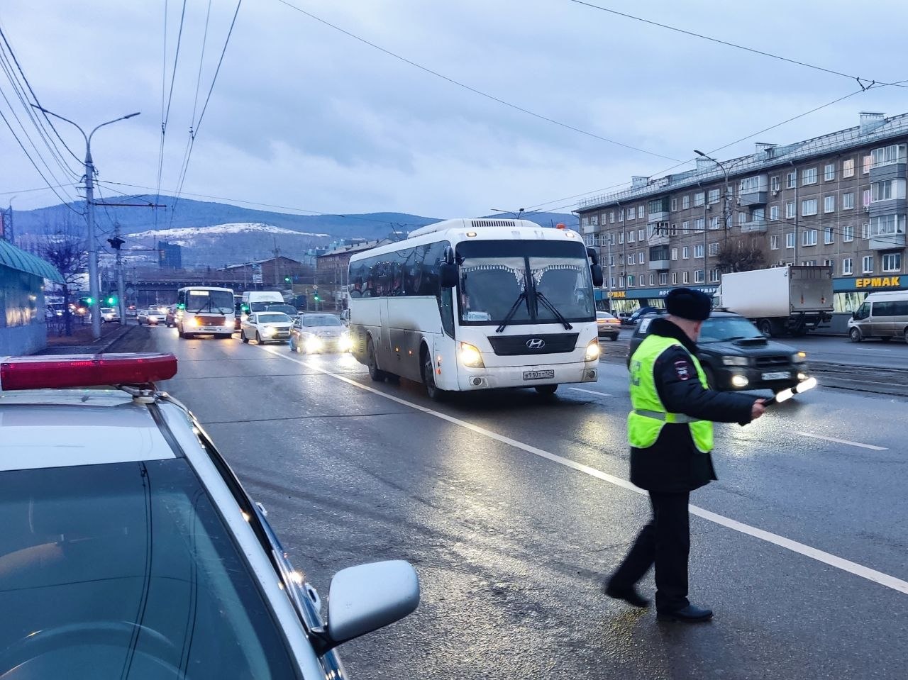 Контроль пассажирского транспорта в Красноярске Контроль пассажирского транспорта в Красноярске