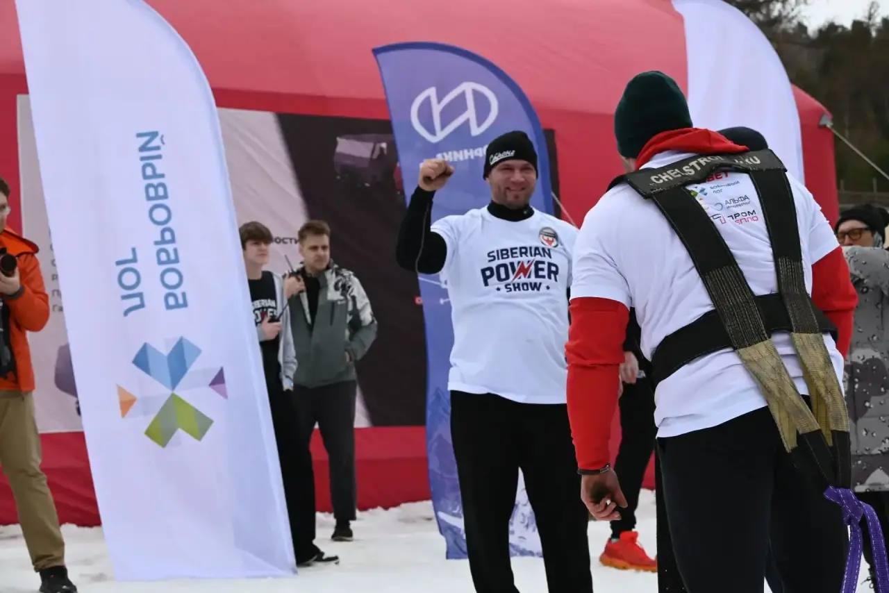 В Красноярске сегодня установили рекорд России