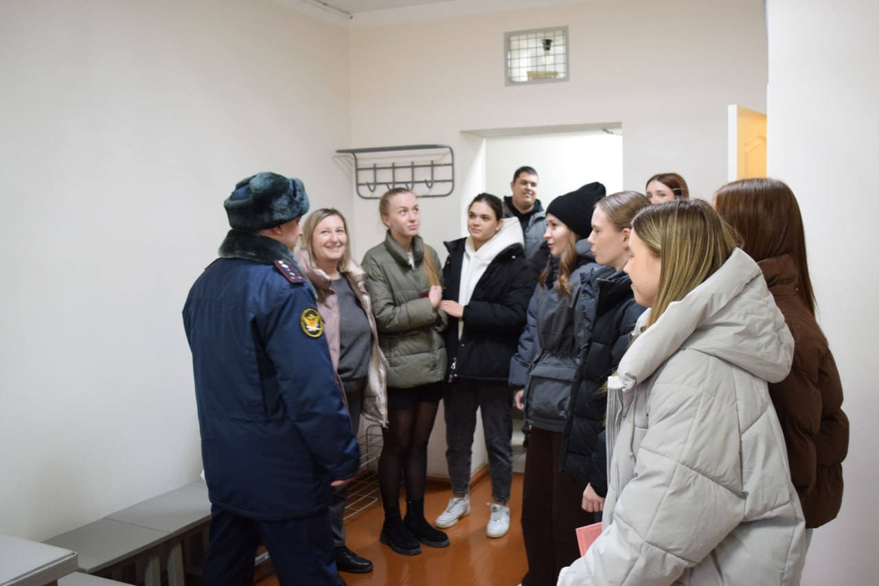 Студенты юридического техникума посетили исправительную колонию строгого режима №17