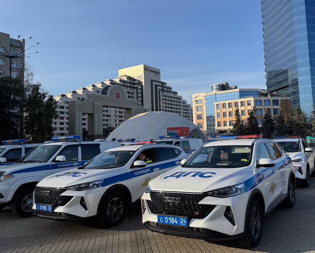 Красноярский полк ДПС приглашает мужчин для трудоустройства