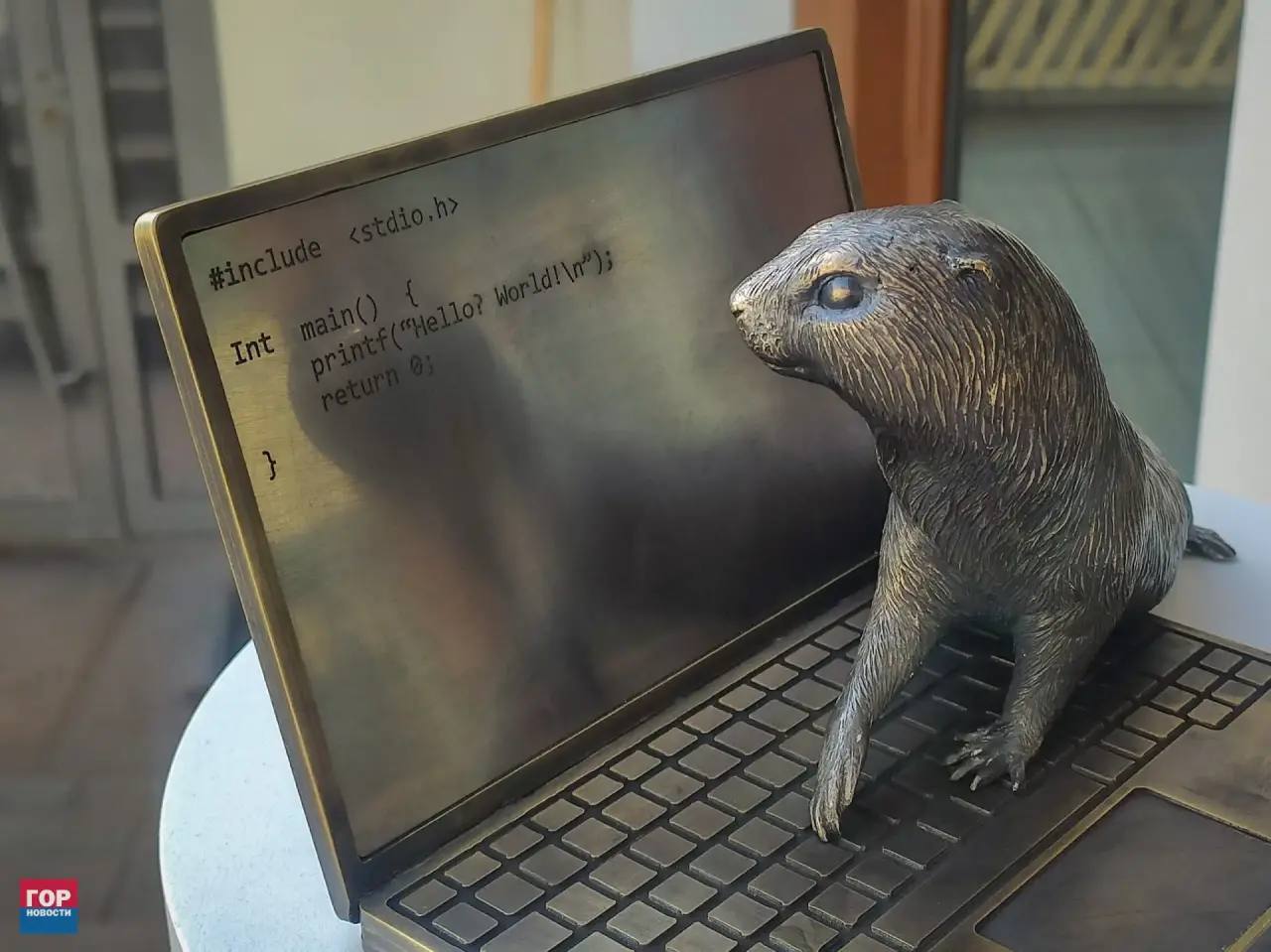 Красноярцы могут выбрать имя для нового бронзового суслика у ИТ-парка