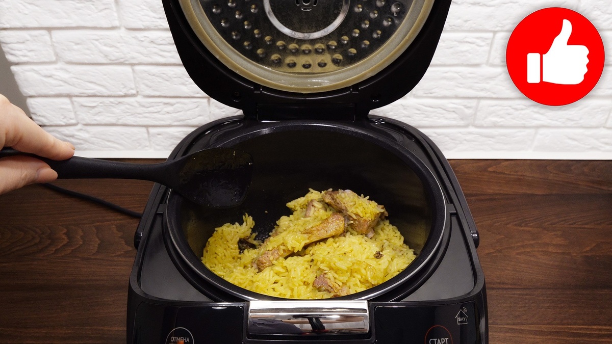 Непревзойденный рис со свиными ребрышками в мультиварке