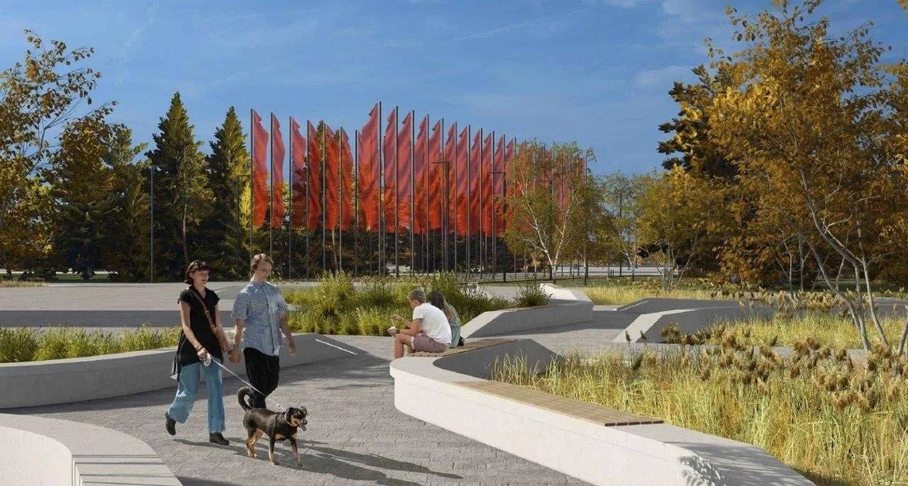 Парк «Гвардейский» в Красноярске благоустроят в два этапа к 400-летию города Парк «Гвардейский» в Красноярске благоустроят в два этапа к 400-летию города