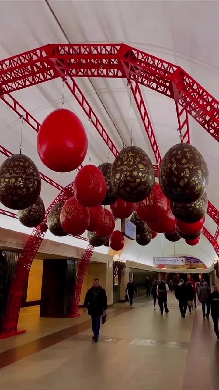В московском метро — генеральная репетиция Пасхи