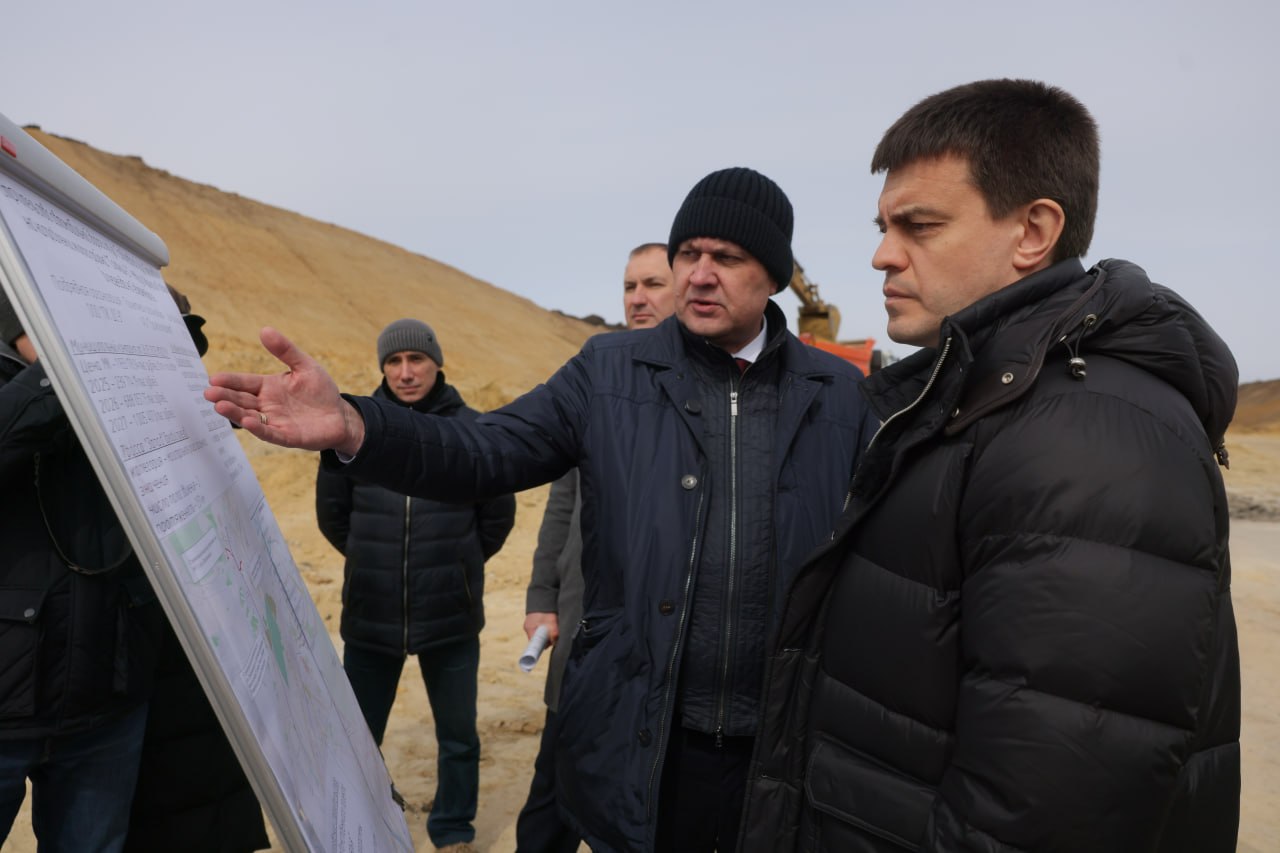 Новую дорогу в красноярский Солнечный строят с опережением графика