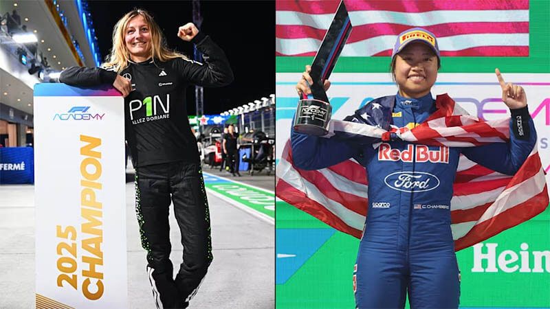 ������ ��� � ������� F1 Academy, ���� ������� ��������� � ���-������