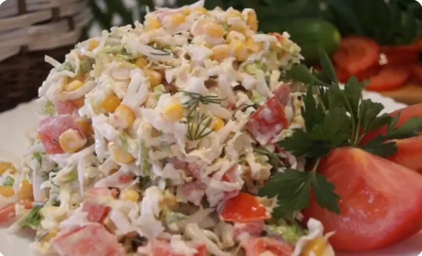 Салат, который удивит — попробуйте "Калейдоскоп" за 10 минут