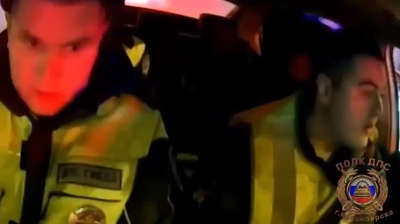 "Испугался". Пьяный водитель без прав устроил погоню с полицией в Красноярске