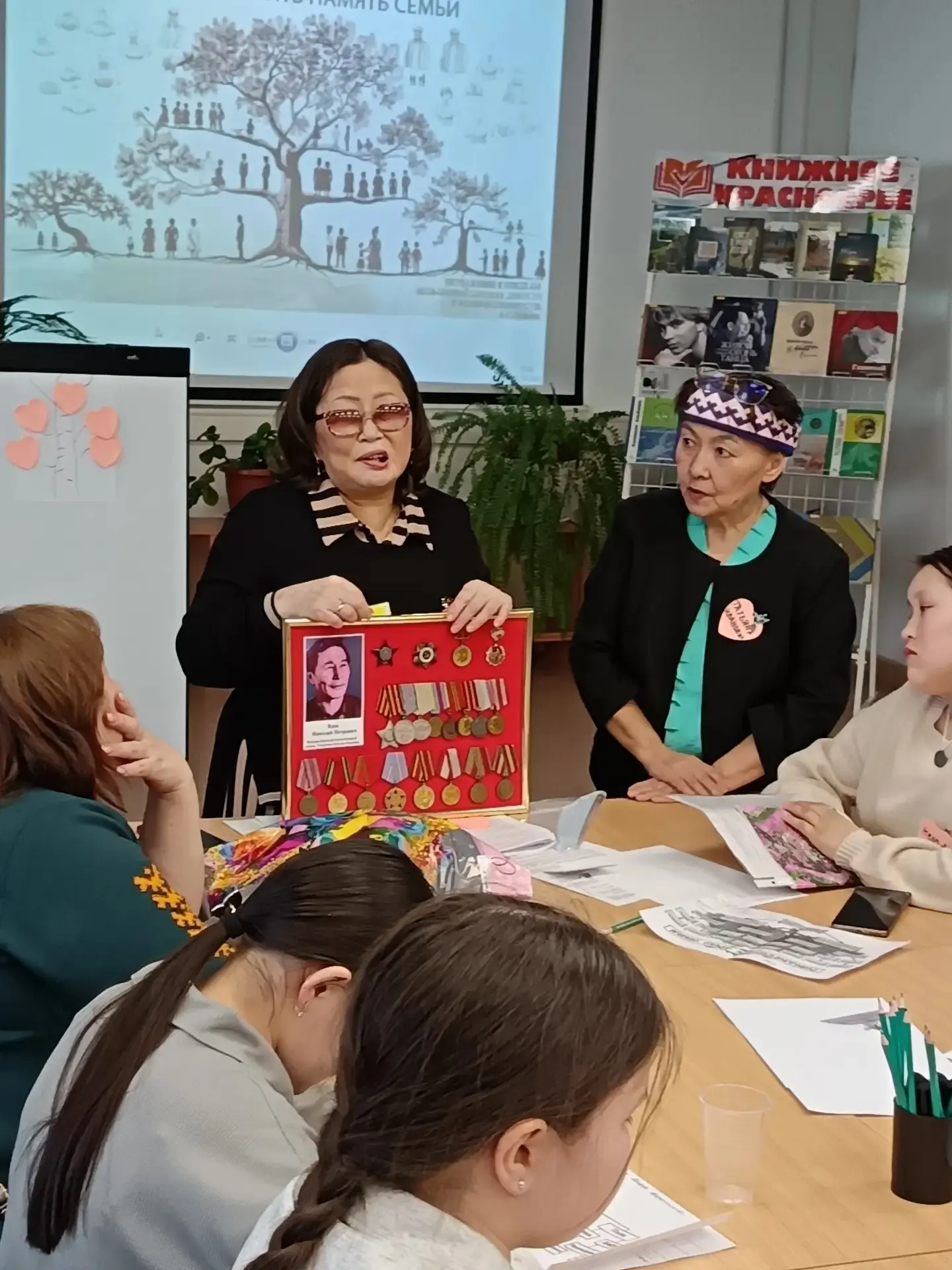 «Наш край — единая семья»: жители Дудинки составили родовое древо «Наш край — единая семья»: жители Дудинки составили родовое древо