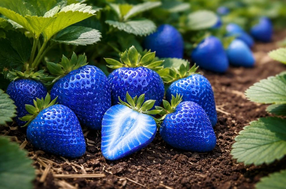 «Огурдынь» и гигантская синяя клубника