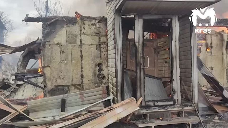 Пожар в СНТ "Победа" мог начаться из-за короткого замыкания