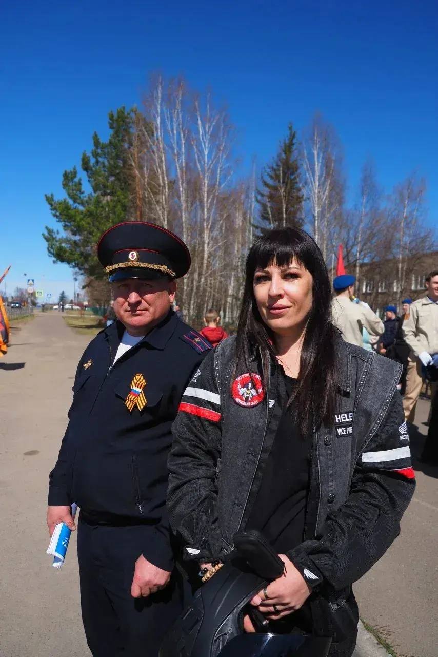 В Енисейском округе прошёл мотопробег, посвящённый Дню Победы В Енисейском округе прошёл мотопробег, посвящённый Дню Победы