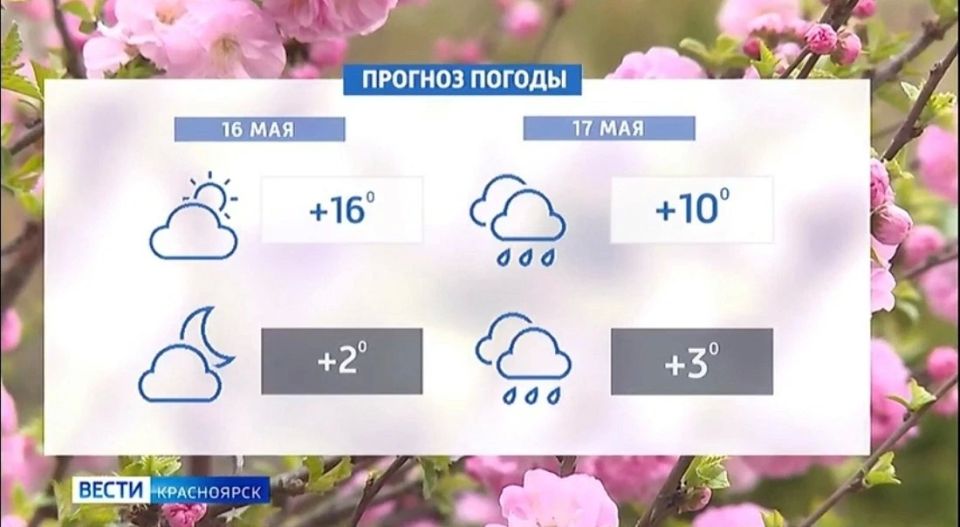 В Красноярск ненадолго придет потепление