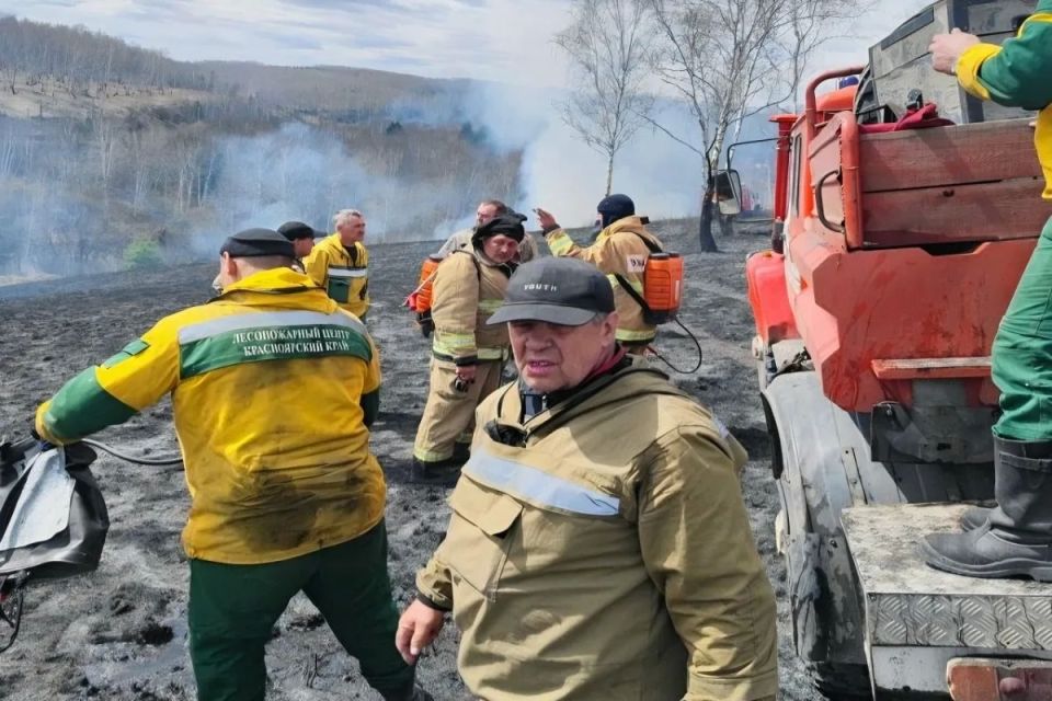Канский округ лидирует по количеству лесных и ландшафтных пожаров Канский округ лидирует по количеству лесных и ландшафтных пожаров