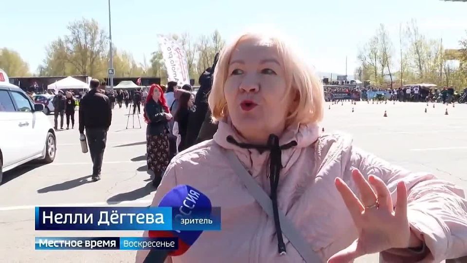 В Красноярске начался мотосезон