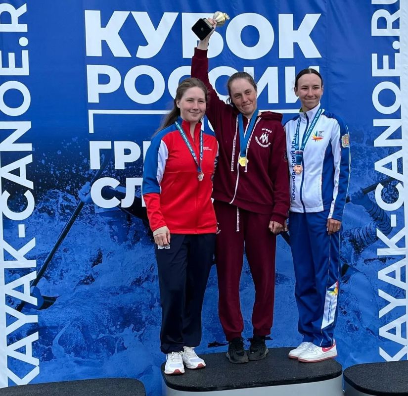 У красноярских спортсменок четыре медали Кубка России по гребному слалому У красноярских спортсменок четыре медали Кубка России по гребному слалому