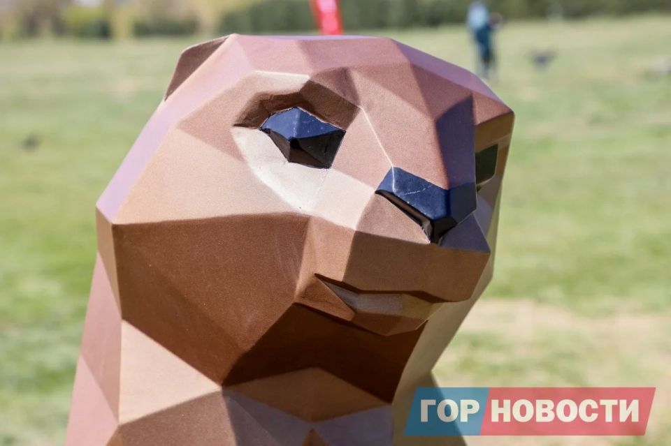 Наш фотограф Дмитрий Шабалин запечатлел необычную семью сусликов в Татышев-парке