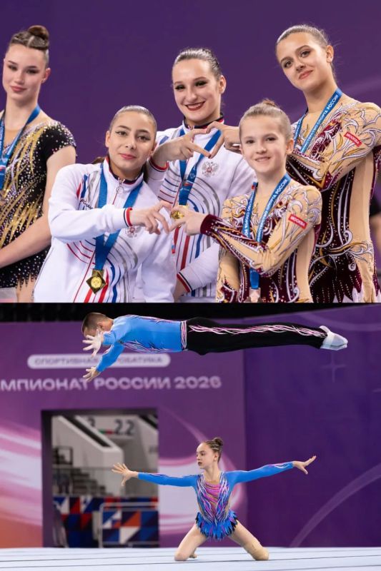Встречаем чемпионов России по спортивной акробатике! Встречаем чемпионов России по спортивной акробатике!