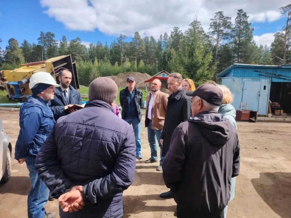 В Железногорске продолжается модернизация водоочистных сооружений в посёлке Подгорный