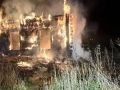 Ночью на улице Утро-Сентябрьское в Минусинске вспыхнули хозяйственные постройки