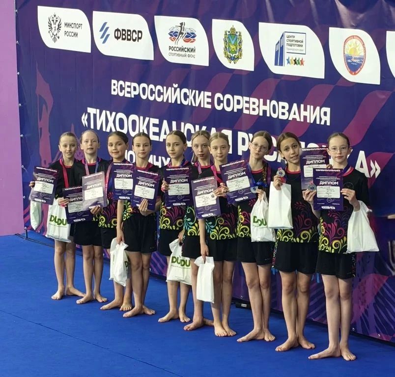 Красноярские синхронистки – призеры всероссийских соревнований
