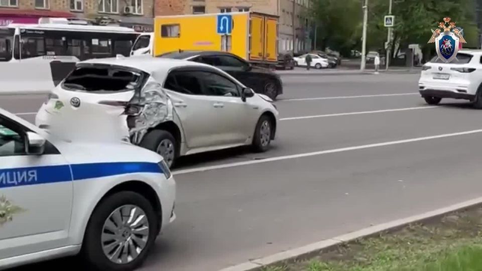 В Красноярске организовано проведение проверки по факту ДТП с участием автобуса