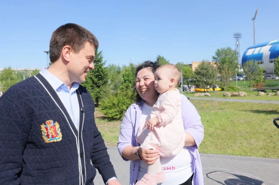 Михаил Котюков: В День защиты детей парк на «Каменке» снова стал «Городом Первых» Михаил Котюков: В День защиты детей парк на «Каменке» снова стал «Городом Первых»