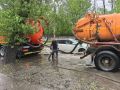 За выходные дорожные службы откачали с городских улиц почти 5 000 м воды