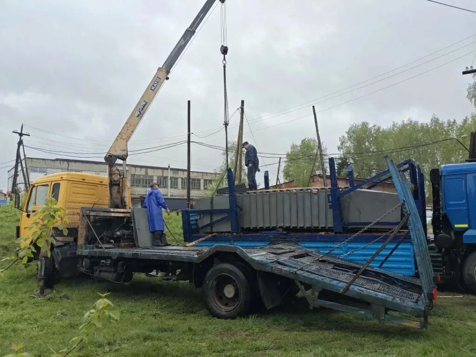 Балахтинско-Новоселовский округ получил 444 новых контейнера