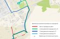 С 22:00 10 июня временно изменится схема движения автобусных маршрутов в микрорайоне Водников