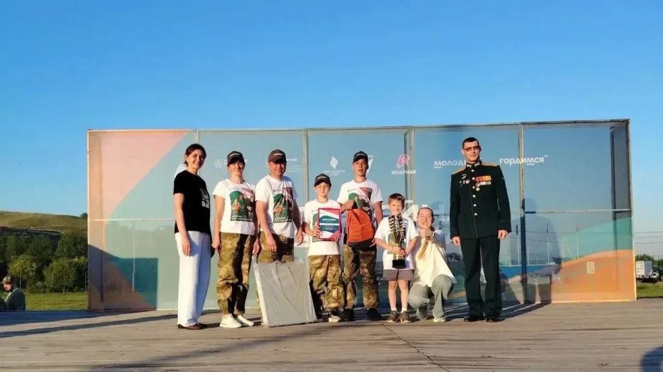 Серебро «Семейной зарницы» у семьи стража порядка!