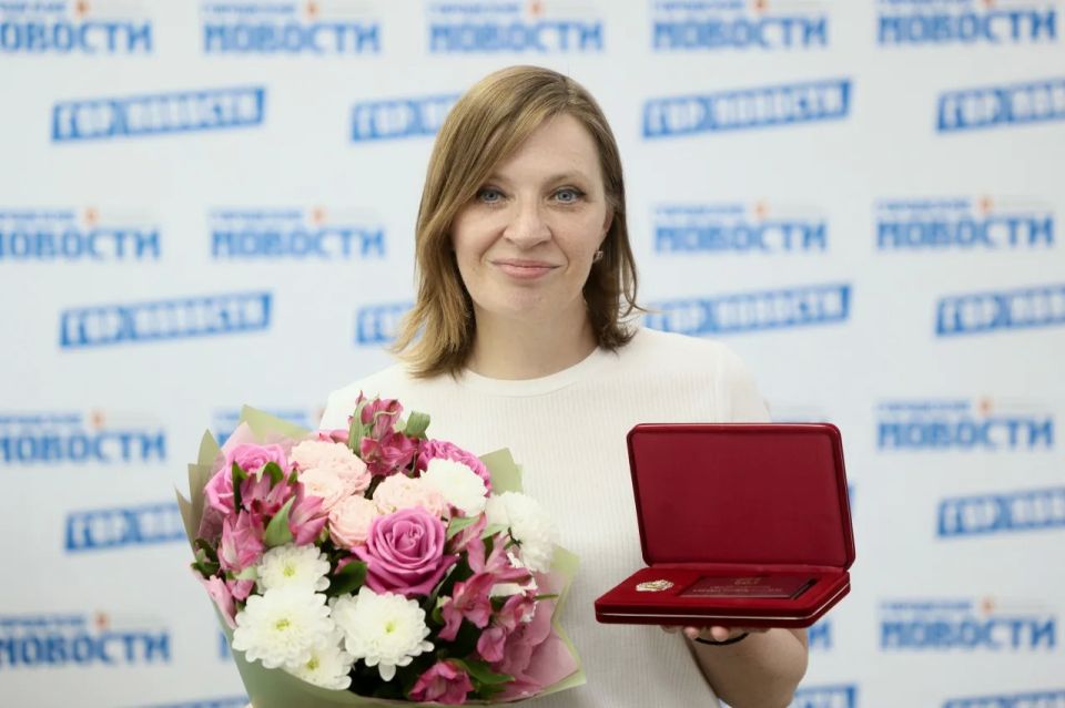 Наша Ирина Голубович — «Заслуженный работник СМИ края»!