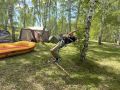В Бородино впервые прошли комбинированные соревнования по водному и спортивному туризму