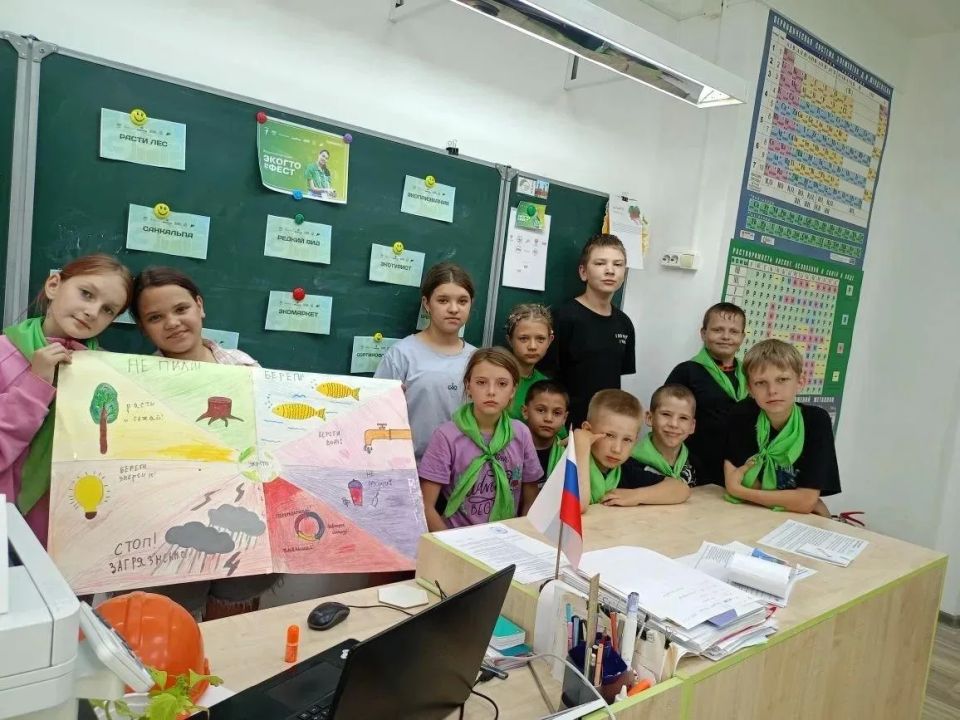 В пришкольном лагере Нижнекужебарской школы Каратузского округа прошёл день экологии В пришкольном лагере Нижнекужебарской школы Каратузского округа прошёл день экологии