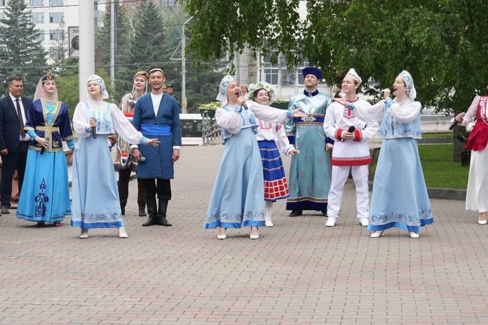 Красноярск празднует День города Красноярск празднует День города