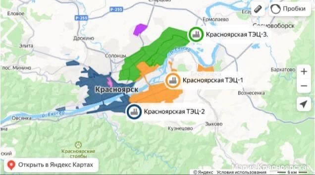 В четырех районах Красноярска отключили горячую воду