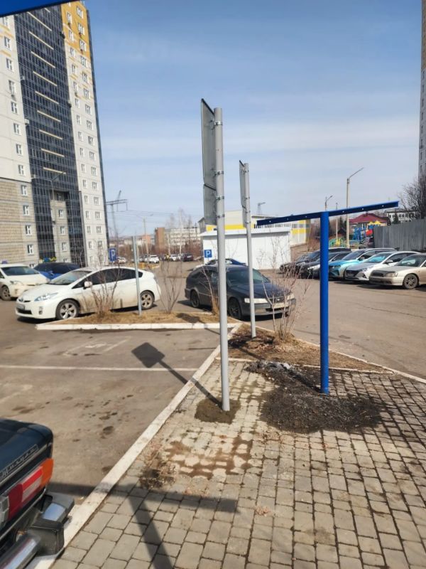 Знак в зелёных насаждениях, парковка для чужих: прокуратура восстановила права инвалида на спецместа во дворе