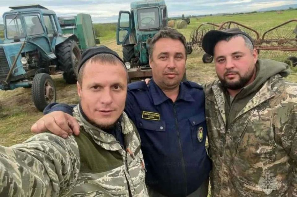 В Красноярском крае трое мужчин спасли тонущих детей