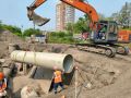 В Красноярске вновь перекроют Семафорную из-за ремонта коллектора