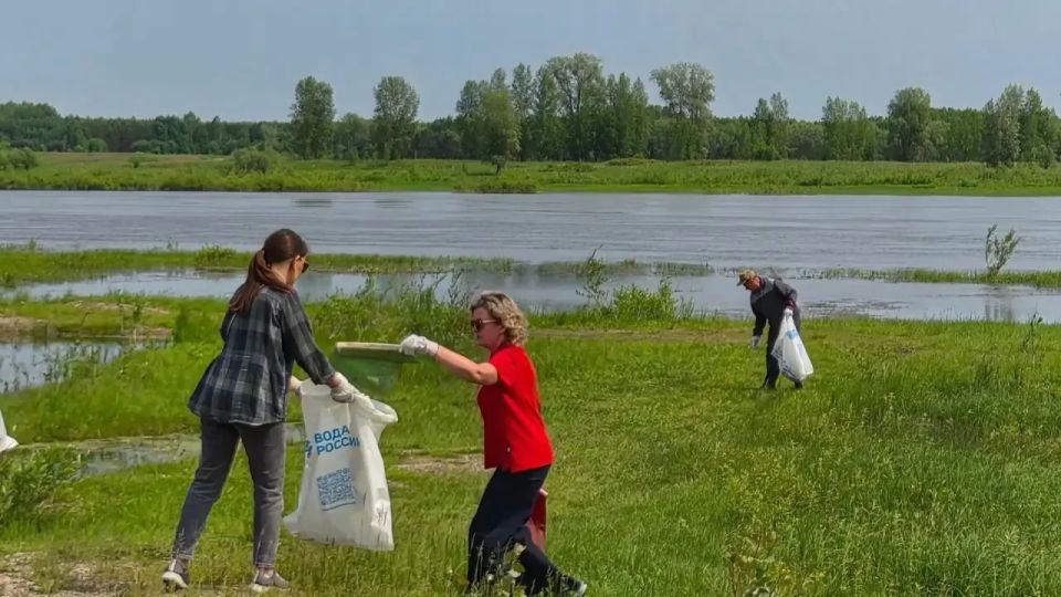 В Казачинско-Пировском округе прошла уборка берегов В Казачинско-Пировском округе прошла уборка берегов