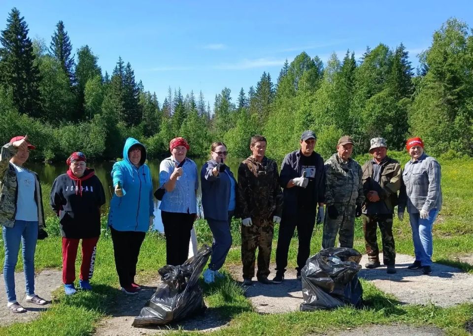 В Казачинско-Пировском округе прошла уборка берегов В Казачинско-Пировском округе прошла уборка берегов