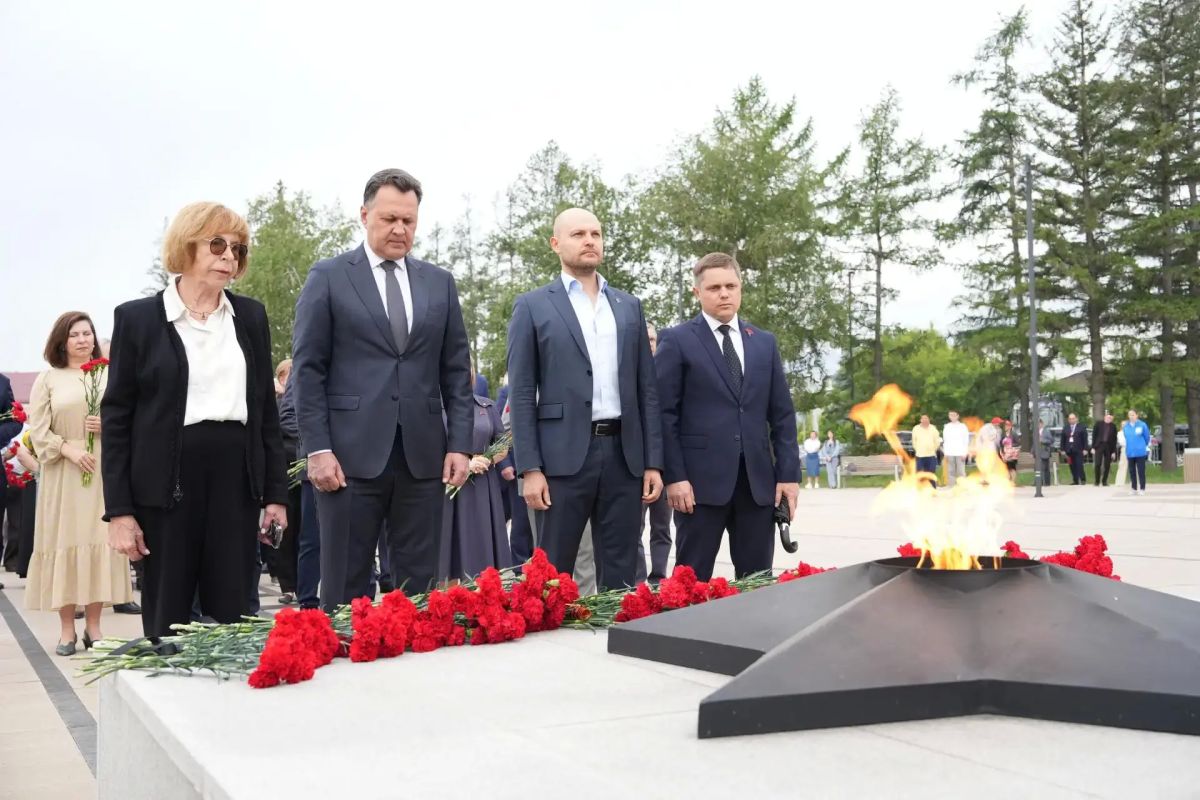 В Красноярске почтили память погибших во время Великой Отечественной войны В Красноярске почтили память погибших во время Великой Отечественной войны