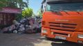 В СНТ «Сосна-2» ликвидировали стихийную свалку возле остановки